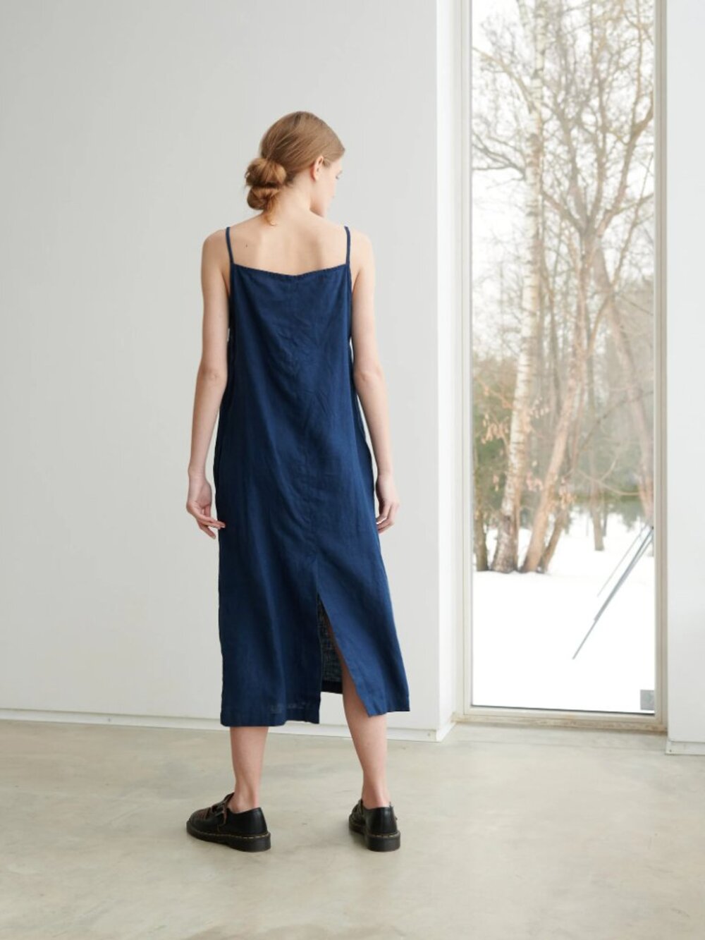 LINENFOX - Aurora Dress (XS - Camel) - Picture 5 of 6